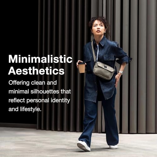 Osprey Aoede 2L Commuter Crossbody Bag, Tan Concrete - Image 4