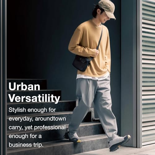 Osprey Aoede 2L Commuter Crossbody Bag, Tan Concrete - Image 3