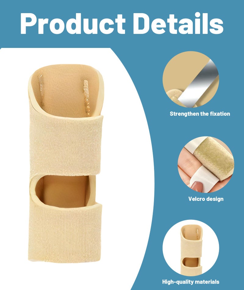 AGMITRAKA 2-Pack Support for Pain Relief, Protector and Splint for Injured, Adjustable Bandage for Thumb Support - Image 3