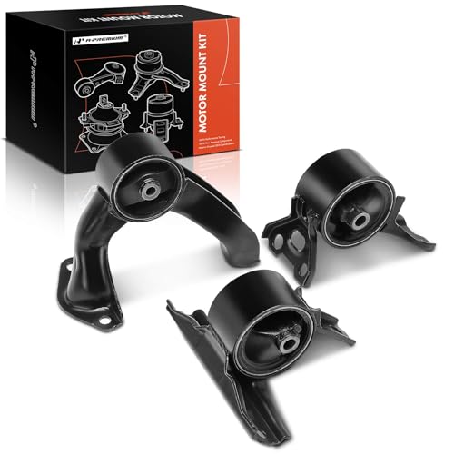 A-Premium مجموعة مثبتات المحرك وناقل الحركة A-Premium 3 قطع متوافقة مع ميتسوبيشي لانسر 2008-2011، أوتلاندر سبورت 2011-2014، RVR 2011-2014، 2.0L، أوتوماتيكي CVT، استبدال # 5105489AE، 5105489AF - Image 1