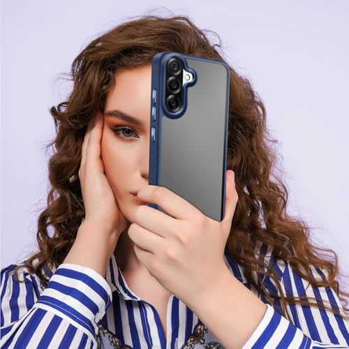 KARWAN®️ Shockproof Back Case Cover for Samsung Galaxy A36 | Camera Protection Bump |Shockproof Back Case Cover for Samsung Galaxy A36 - Blue - Image 5
