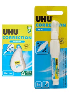 UHU 2-Piece Correction Pen and Correction Tape Set  - Image 1