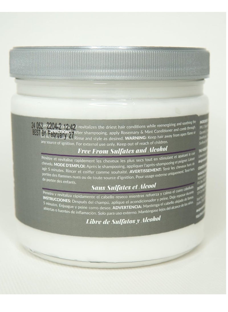 Design Essentials Design Essentials Rosemary & Mint Stimulating Super Moisturizing Conditioner, 32 Ounce Container  - Image 2