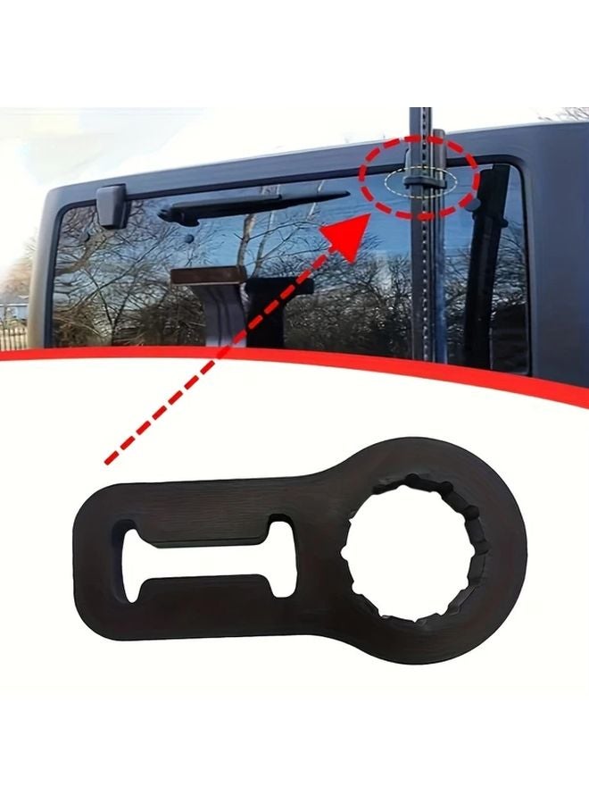 Rubber Jack Handle Holder Anti Rattle Secure Grip Easy Install Vehicle Accessory - Image 3