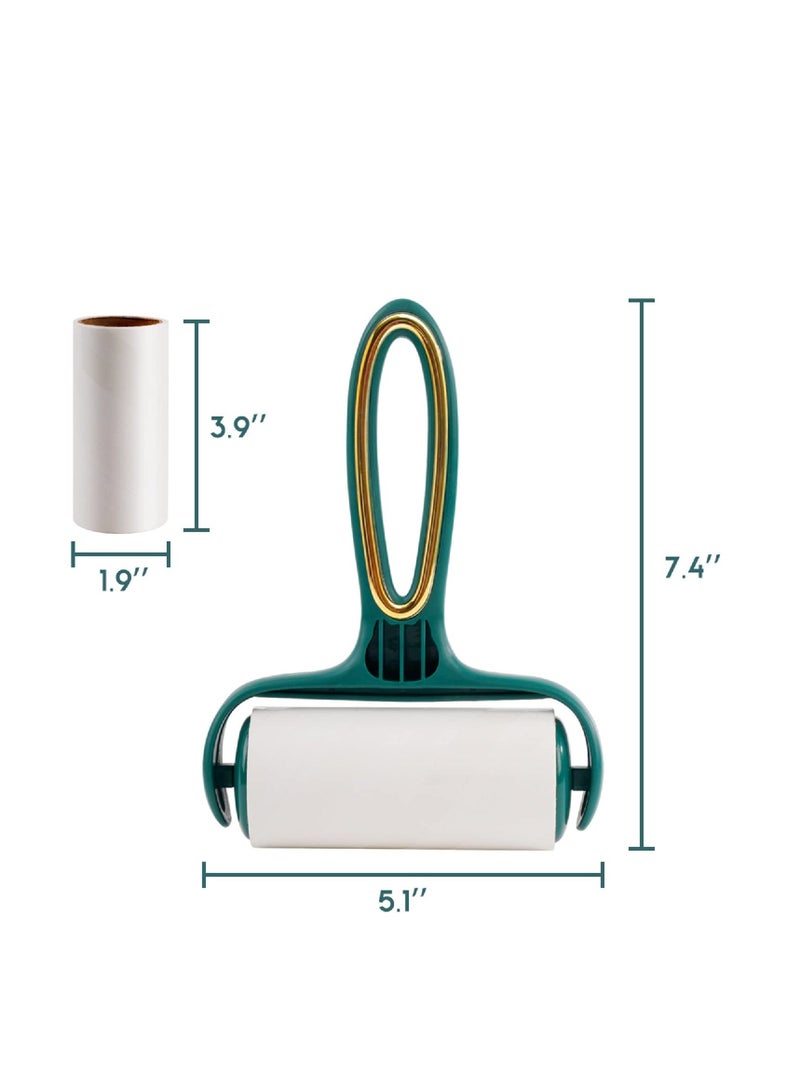 NIBEMINENT Lint Roller for Pet Hair Remover, Cat and Dog Fur Cleaning Supplies Couch, Clothes Carpet, Car Seats (5 Refills 1 Handle) - Image 5