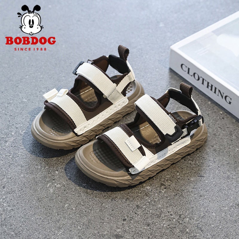 Babudou Kidsren'S Sandals Trendy Big Kidsren'S Boys' Beach Shoes Sports Baby Girls' Soft-Soled Non-Slip Kidsren'S Shoes - Image 3