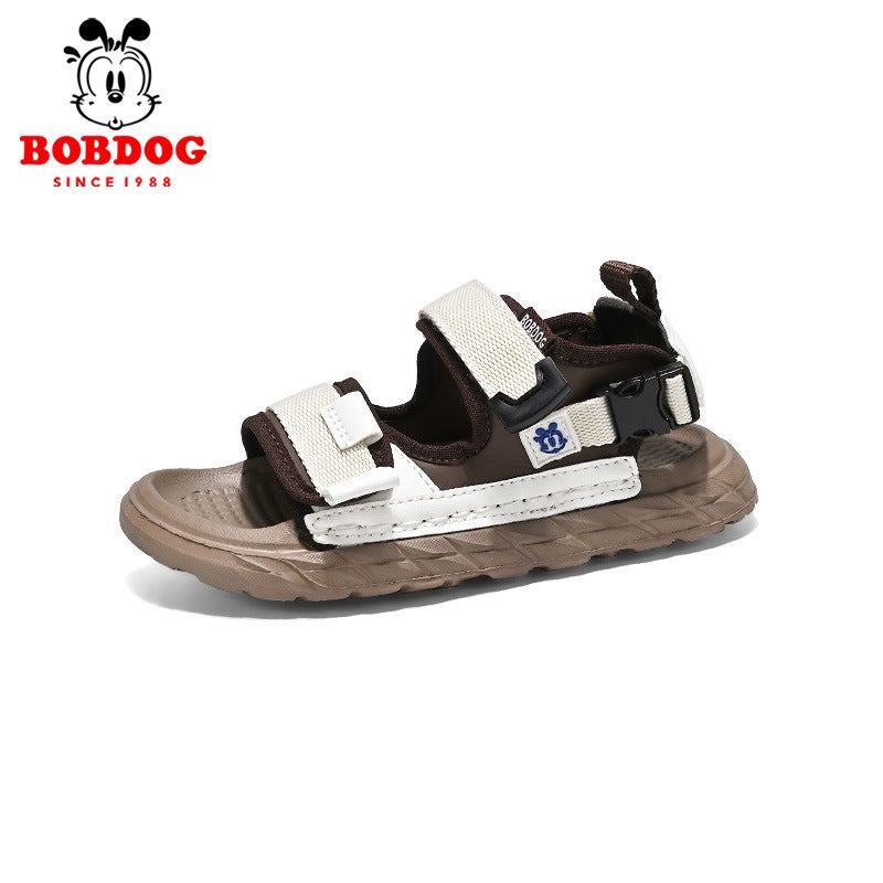 Babudou Kidsren'S Sandals Trendy Big Kidsren'S Boys' Beach Shoes Sports Baby Girls' Soft-Soled Non-Slip Kidsren'S Shoes - Image 1