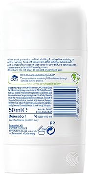 Nivea بلسم نيفيا للنساء غير المرئي الأسود والأبيض ناعم كالحرير حماية إضافية منعشة للغاية عبوة من 2 2 × 50 مل حماية لمدة 48 ساعة - Image 4