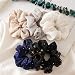 Outyua Solid Hair Scrunchies Elastic Hair Bands Ponytail Scrunchy Hair Ties Elegant Star Hair Rope Ties Hair Accessories for Women and Girls 5Pcs Star - Image 2