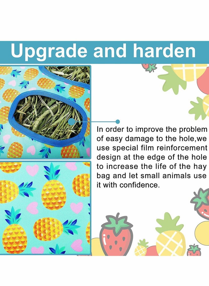 Y&D 2 Pcs Rabbit Hay Feeder Bag with Holes  - Image 2