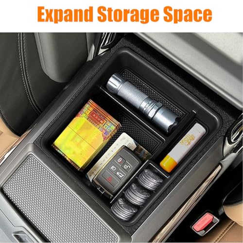 EVGoXMods Center Console Organizer Compatible with Land Rover Range Rover Sport/Vogue 2025 2024 2023 (ONLY for No Refrigerator Version), Armrest Storage Box Insert Tray Interior Accessories - Image 3
