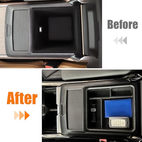 EVGoXMods Center Console Organizer Compatible with Land Rover Range Rover Sport/Vogue 2025 2024 2023 (ONLY for No Refrigerator Version), Armrest Storage Box Insert Tray Interior Accessories - Image 4