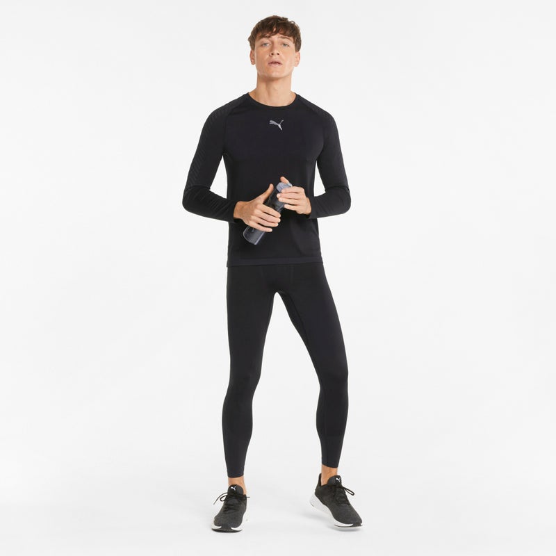 PUMA FORMKNIT SEAMLESS Mens Black Long Training Tights - Image 3