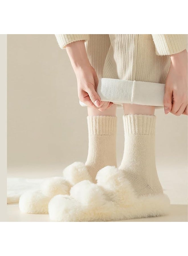 انسجام جوارب حرارية للنساء، 4 أزواج، جوارب شتوية دافئة سميكة وثقيلة معزولة، جوارب تدفئة للأنشطة الخارجية - Image 5