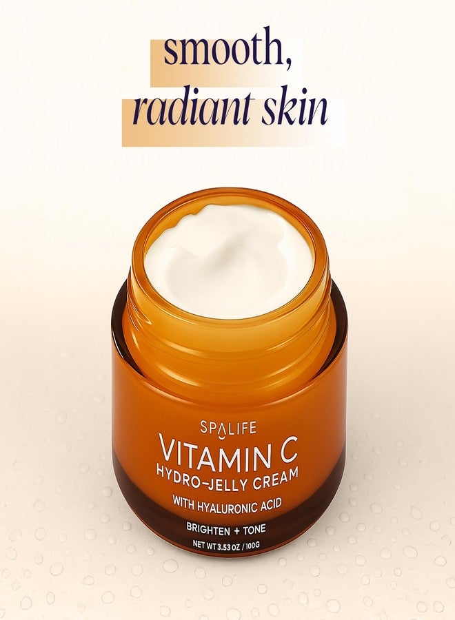 SpaLife Beauty Vitamin C Hydro - Jelly Moisturizing Face Cream With Hyaluronic Acid - Image 2