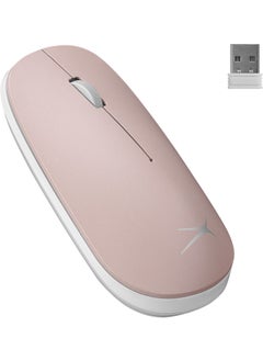 ALTECO Altec Lansing ALBM7305 Pink 2.4GHz USB 1600DPI Wireless Mouse with Alkaline Battery  - Image 1