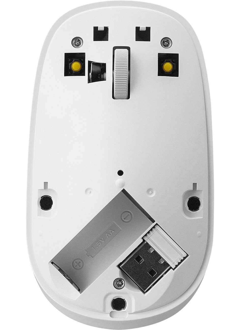 ALTECO - Altec Lansing ALBM7305 Pink 2.4GHz USB 1600DPI Wireless Mouse with Alkaline Battery - Image 1