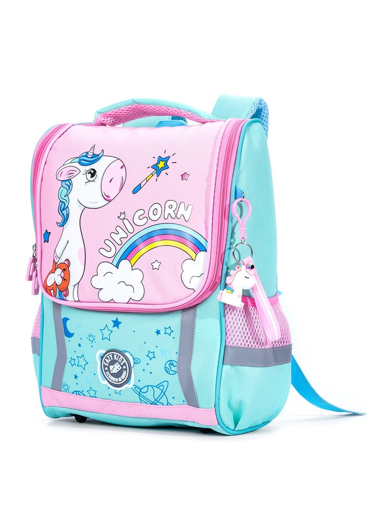 School Bag Unicorn - Green + Pink - pzsku/Z1FADDB3780EDC10CFC30Z/45/_/1723187858/b44da7f0-9549-4d2d-891f-dc62cd8ab39a