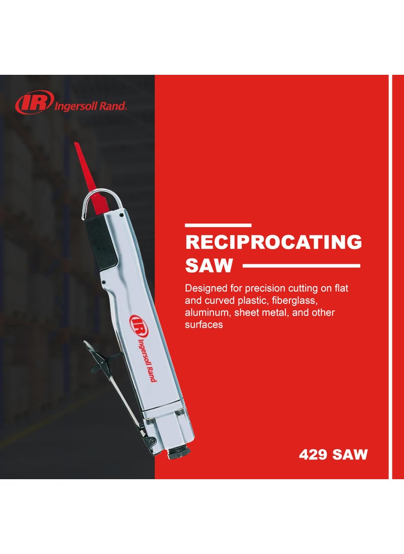 INGERSOLL-RAND Ingersoll Rand 429 Reciprocating Air Saw, 3/8" Stroke Length, 10,000 Strokes per Minute, 1.3 lbs  - Image 2