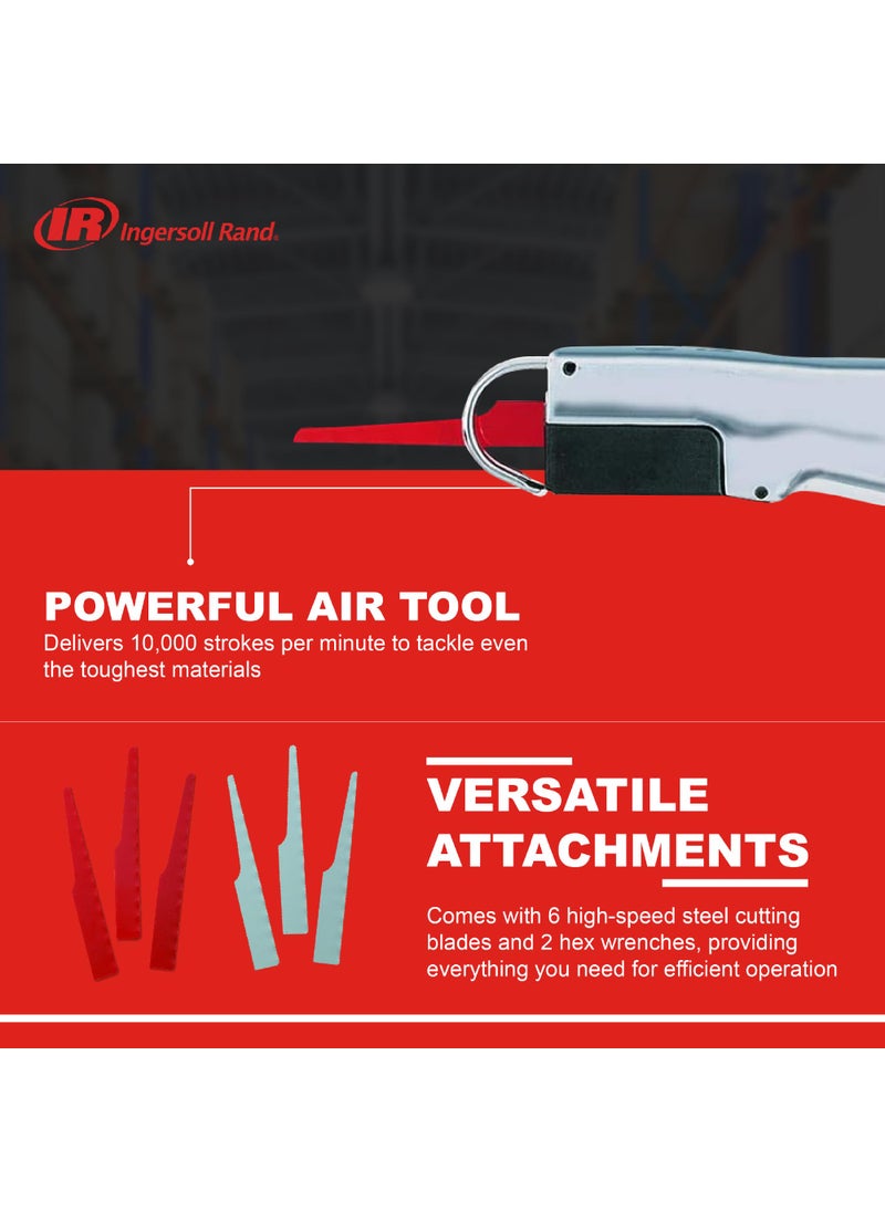 INGERSOLL-RAND Ingersoll Rand 429 Reciprocating Air Saw, 3/8" Stroke Length, 10,000 Strokes per Minute, 1.3 lbs  - Image 3