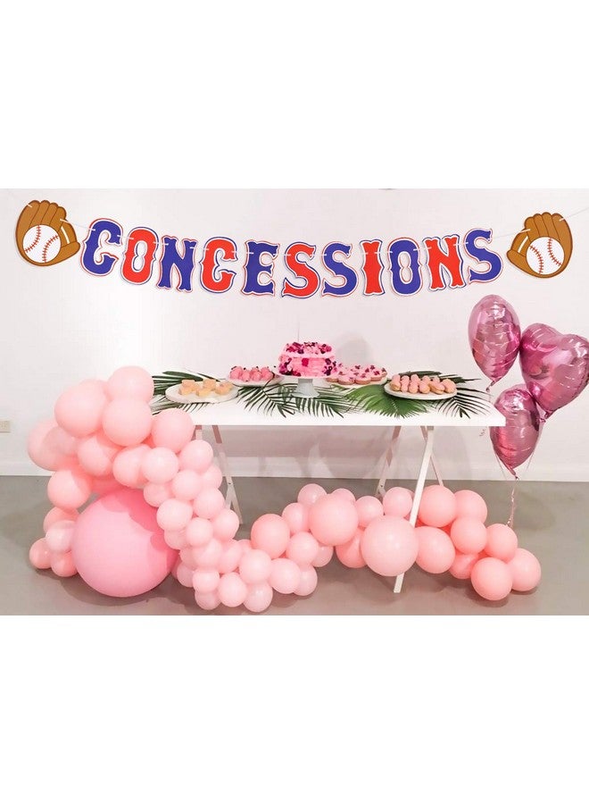 JOLLYSTYLE Baseball Party Supplies Concessions Banner - Sports/Baseball Themed First Birthday Party Decorations Favors - Image 4