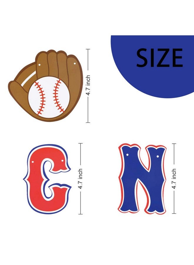 JOLLYSTYLE Baseball Party Supplies Concessions Banner - Sports/Baseball Themed First Birthday Party Decorations Favors - Image 2