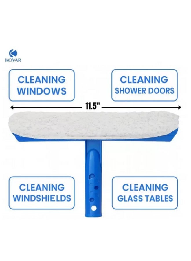 Kovar Window Squeegee Wiper With Long Telescopic Handle - Image 3