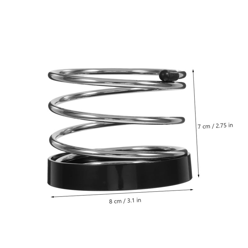Black Spring Cup Holder Organizer For Vehicles Cars Trucks Suvs Drinks Pens Items Secure - Image 3