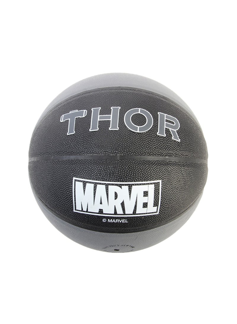 جوريكس كرة السلة، كرة سلة عالية الجودة لجميع الملاعب، كرة سلة شكل مارفل ثور, مقاس 25 × 25 × 25 سم للعب في الأماكن المغلقة أو الهواء الطلق للمسابقات اللعب الترفيهي للأولاد والبنات والبالغين والأطفال - Image 1