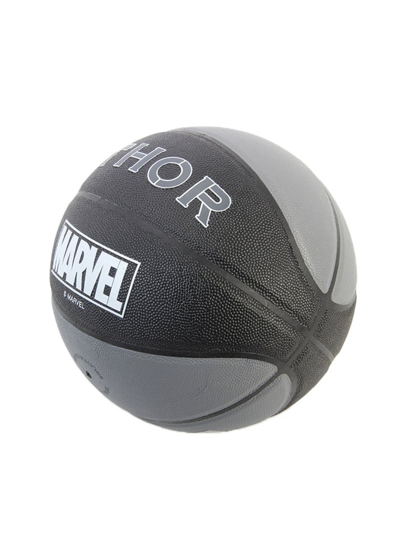 جوريكس كرة السلة، كرة سلة عالية الجودة لجميع الملاعب، كرة سلة شكل مارفل ثور, مقاس 25 × 25 × 25 سم للعب في الأماكن المغلقة أو الهواء الطلق للمسابقات اللعب الترفيهي للأولاد والبنات والبالغين والأطفال - Image 2