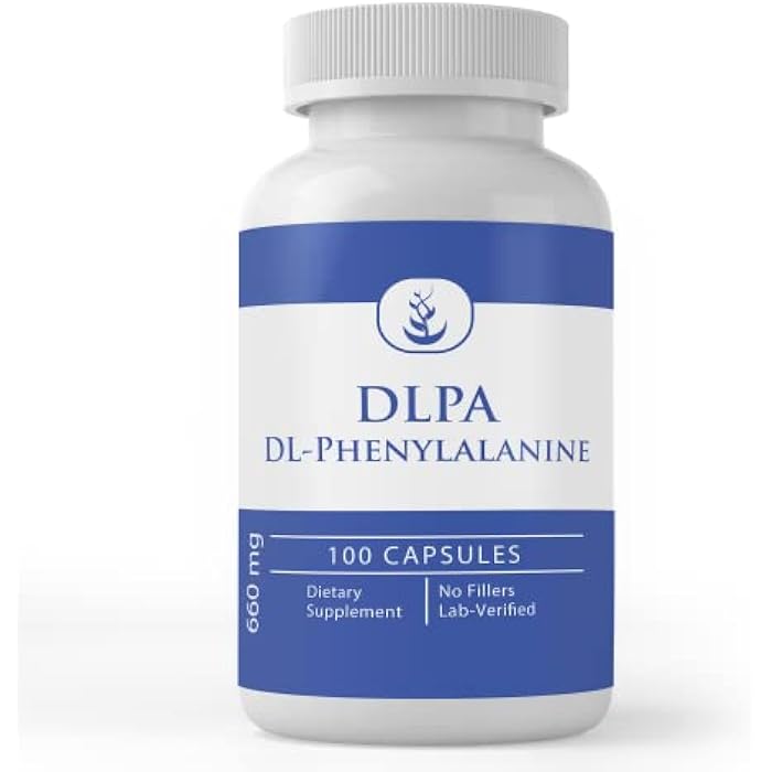 Pure Original Ingredients DLPA DL-Phenylalanine, (100 Capsules) Always Pure, No Additives Or Fillers, Lab Verified - Image 1