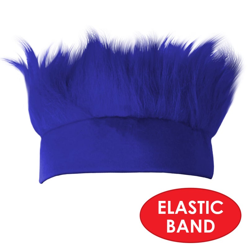 Beistle Blue Hairy Costume Headband-1 Pc, one size (60277-B) - Image 5