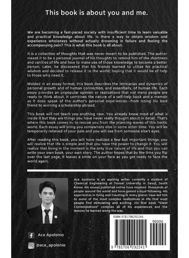 Independently Published Silent Contemplations: A Collection of Thoughts for the Thinking Mind - Image 2