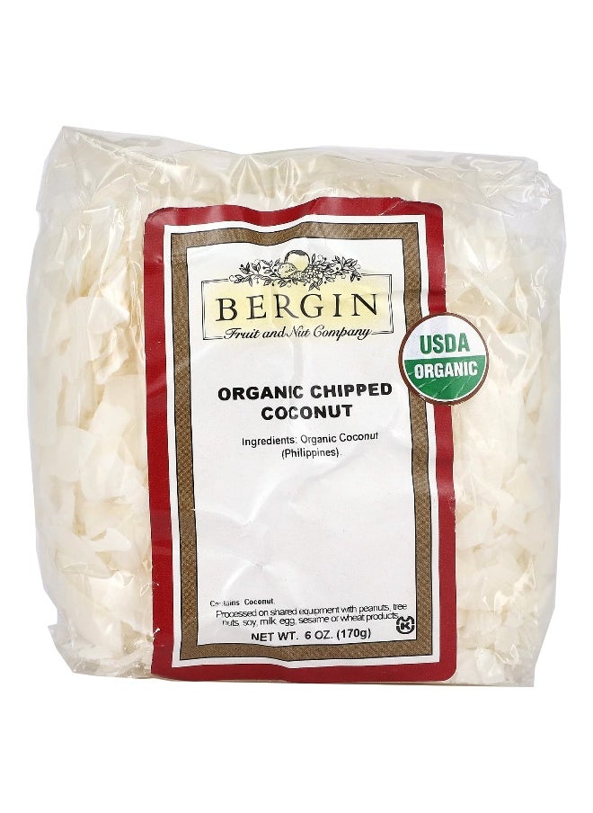 Bergin Fruit and Nut Company Bergin Fruit and Nut Company, Organic Chipped Coconut, 6 oz (170 g)  - Image 1