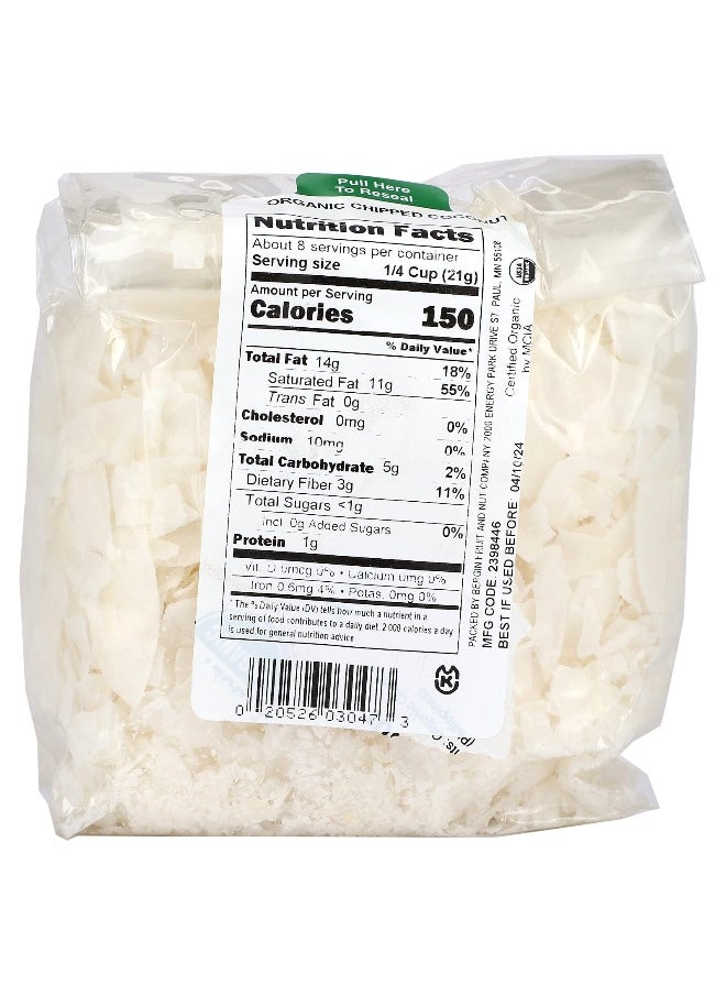 Bergin Fruit and Nut Company Bergin Fruit and Nut Company, Organic Chipped Coconut, 6 oz (170 g)  - Image 2