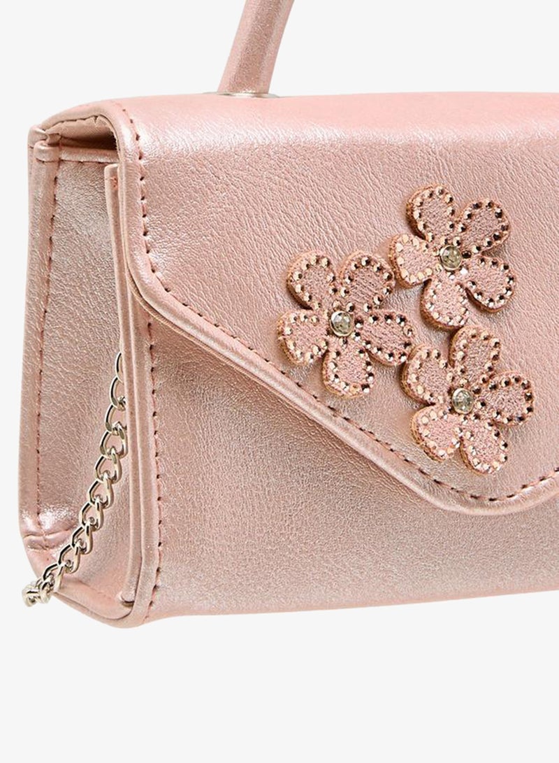 Flora Bella By Shoexpress Flora Bella Crossbody Bag with Chain Strap Ramadan Collection - Image 5