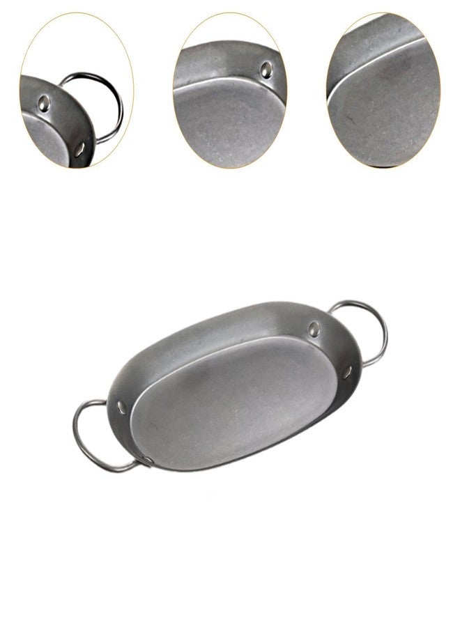 Leefasy Stainless Steel Fish Baking Tray Fish Pan Roasting Pan Heavy Duty Accessory Serving Platter Grill Plate for Cooking Meat Oven, M - Image 4