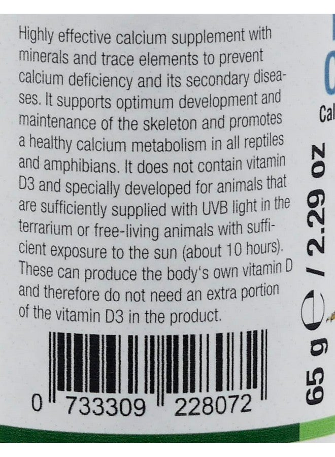 نيكتون مستحضر نيكتون-ريب كالسيوم-PUR+ كالسيوم لجميع الزواحف والبرمائيات 65 جم / 2.29 أونصة - Image 4