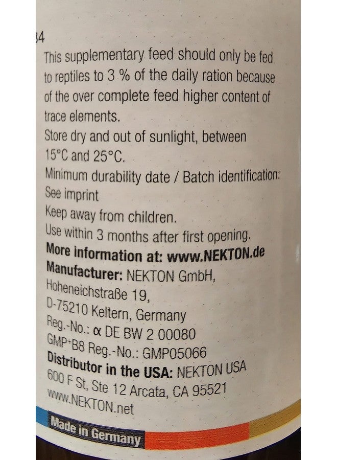 نيكتون مستحضر نيكتون-ريب كالسيوم-PUR+ كالسيوم لجميع الزواحف والبرمائيات 65 جم / 2.29 أونصة - Image 3