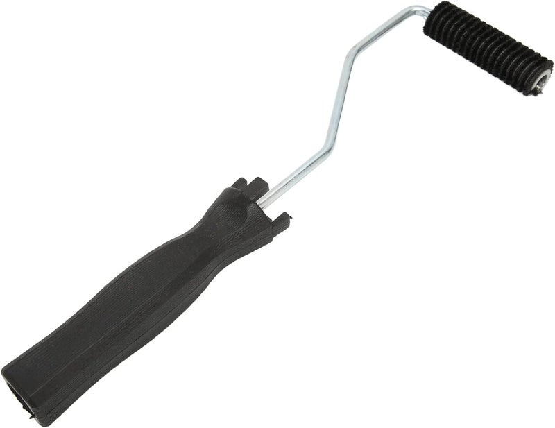 Fiberglass Laminating Roller, Hand Tool Diameter 22x75mm, Faux, Lightweight 4.9oz - Ergonomic Wooden Handle, Bubble Removal Efficiency, Ideal for FRP Industry Use - Image 1