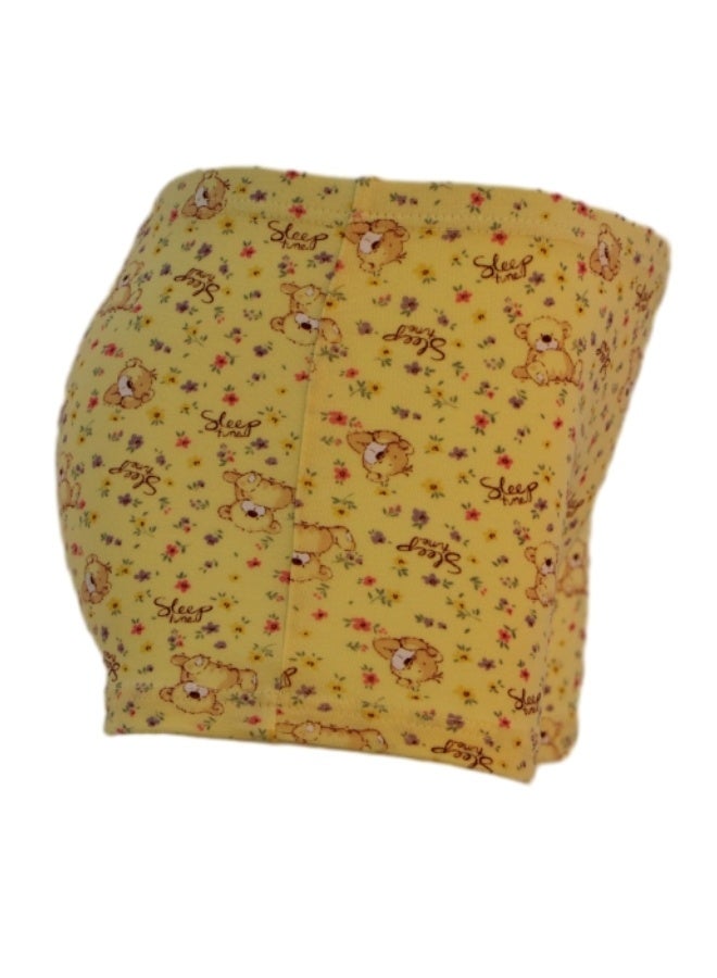 870159 Girl's Animal Print Design Boyshort 3-Pack Underwear, Multicolor