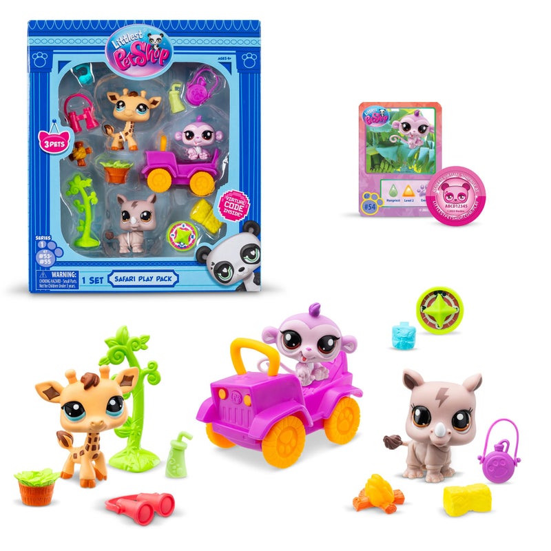 Littlest Pet Shop New Safari Theme Playpack - Image 1
