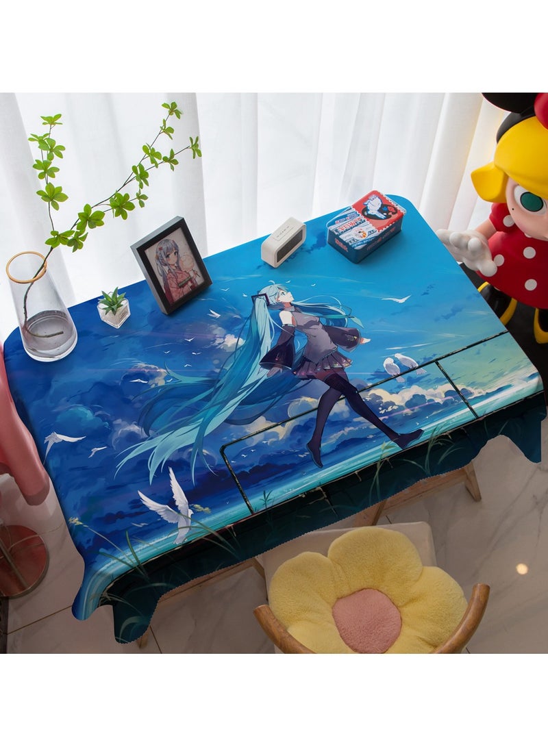 EBMINI New Anime Cartoon Waterproof Cloth Tablecloth 