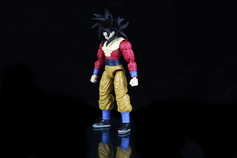 Dragon Ball Super دراغون بول سوبر - دراغون ستارز - سوبر سايان 4 غوكو، 6.5 بوصة تمثال متحرك - Image 2