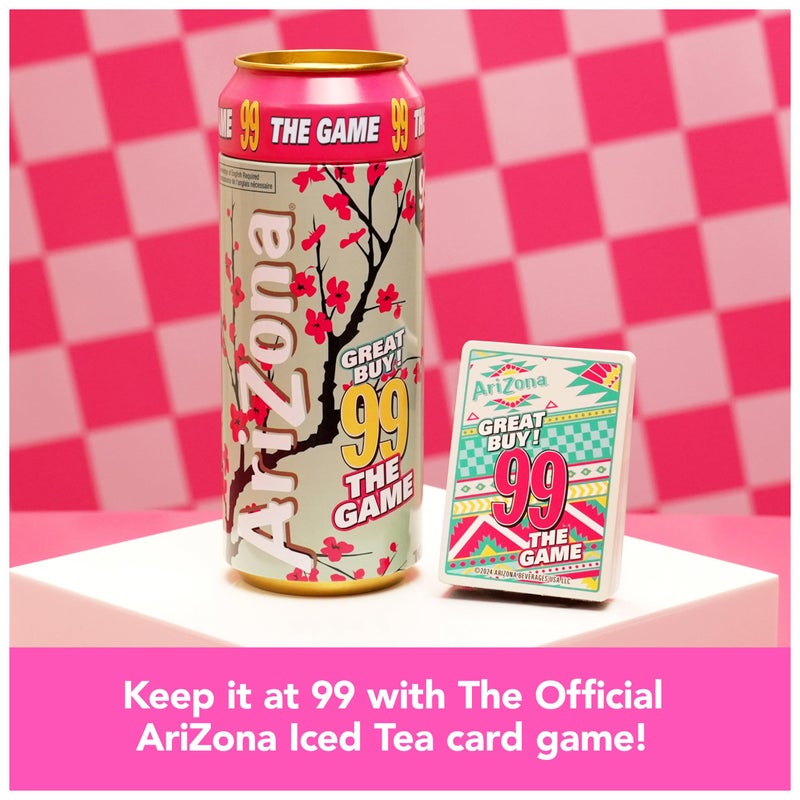 سبين ماستر جيمز لعبة Spin Master Games Arizona 99 - لعبة حفلة الشاي المثلج الرسمية في أريزونا. اجمع البطاقات واحتفظ بها بسعر 99. مناسبة للأطفال والكبار والعائلات. من 2 إلى 10 لاعبين. للأعمار من 10 سنوات فما فوق. - Image 3