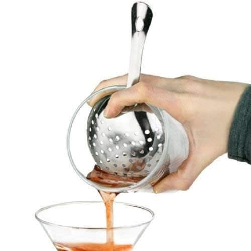 Dynore Stainless Steel 2 Pcs Julep Strainer for Bar Use - Image 2