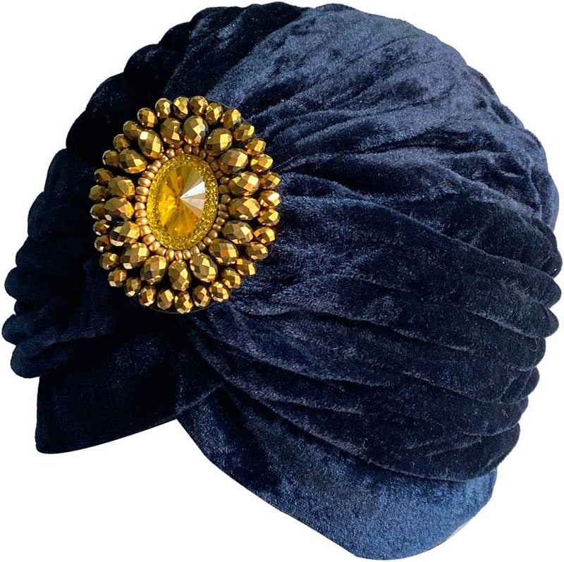 Decou Twist Pleated Hair Wrap Stretch Turban 0545 - Image 1