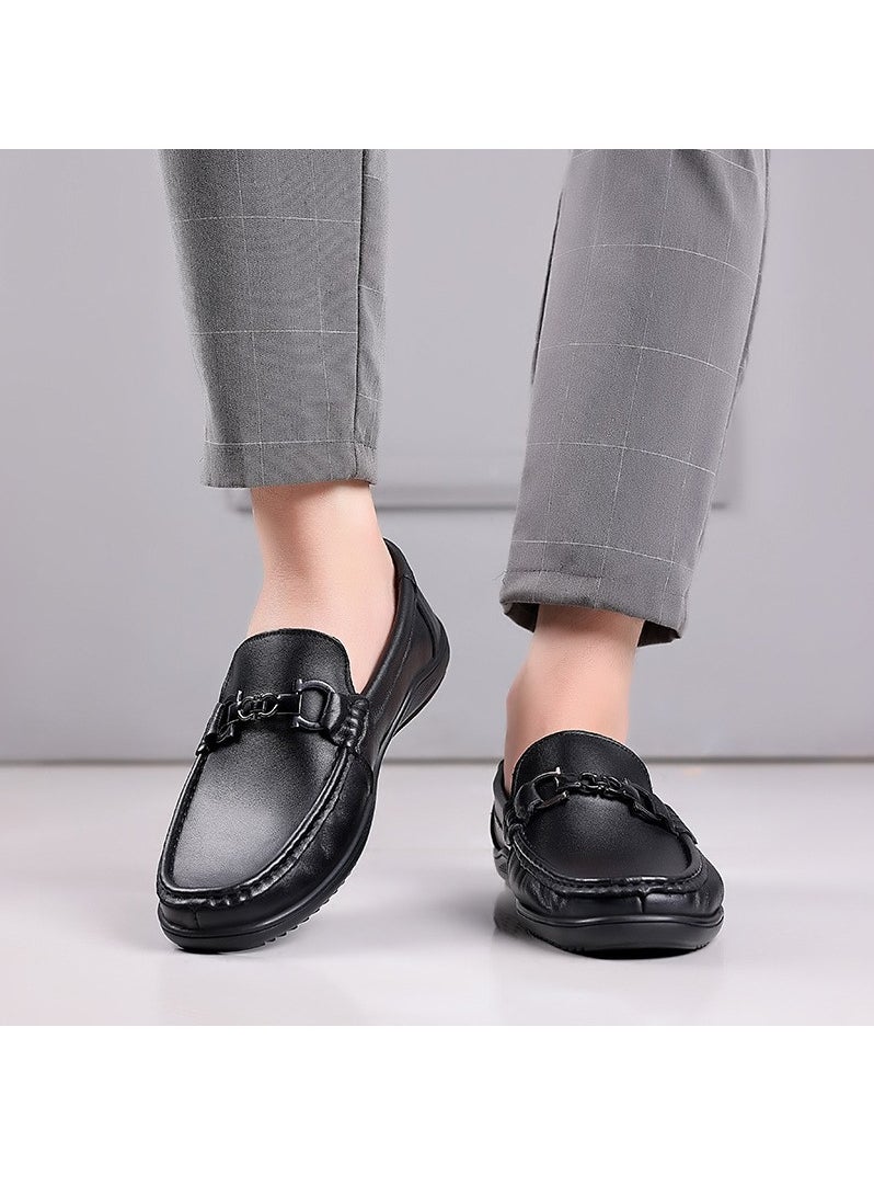KUYING - New Men's Business Leather Shoes - Image 1
