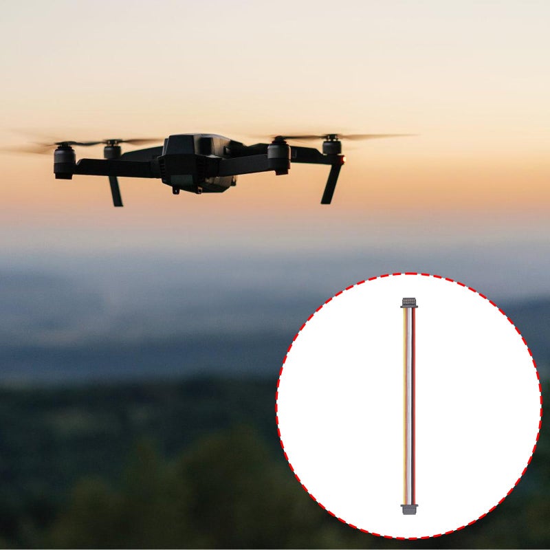 10cm 6Pin Silicone Flat Cable For O3 O4 Air Unit Flight Controller FPV Direct Plug Accessory - Image 3