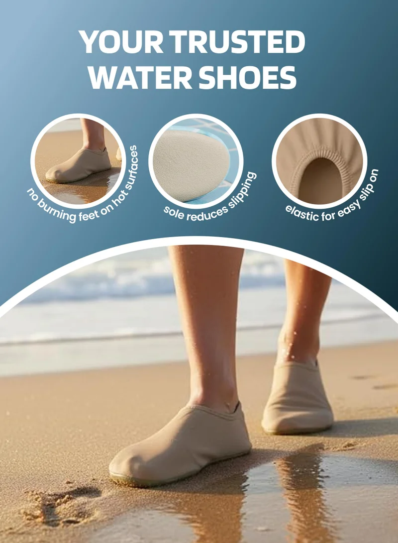Slipstop s Slipstop Sand Adult Non Slip Water and Beach Shoes UPF 50 Plus Sun Protection Lightweight Quick Dry Swim Ready Footwear Solid Color for Women | Best Price UAE